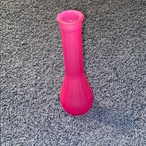 pink vase